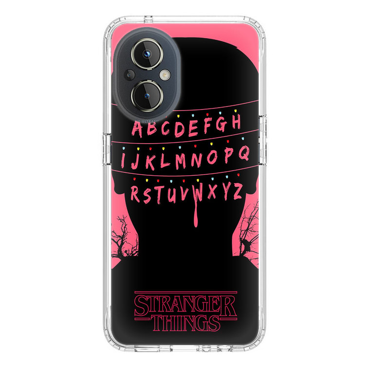 Stranger Things Alphabets OnePlus Nord N20 5G Case