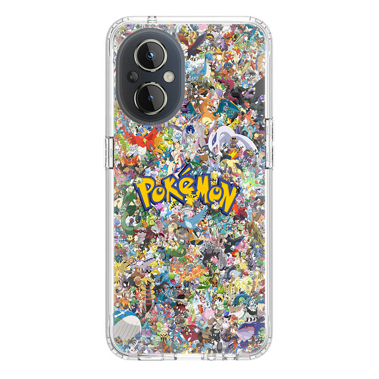 All Pokemon Considered OnePlus Nord N20 5G Case