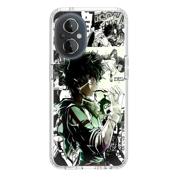 The Deku Who Gives It His All OnePlus Nord N20 5G Case