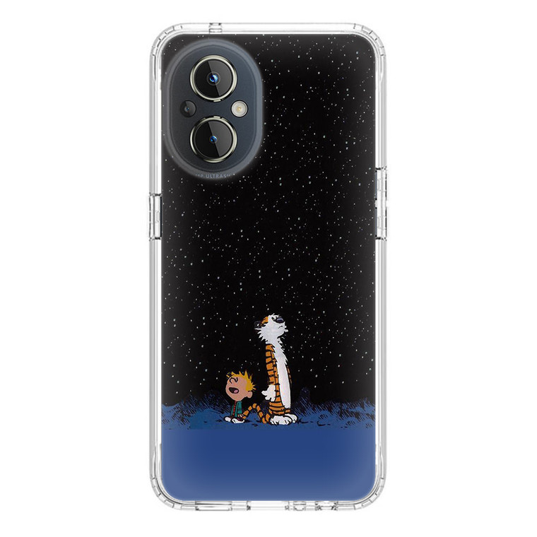 Calvin and Hobbes Space OnePlus Nord N20 5G Case