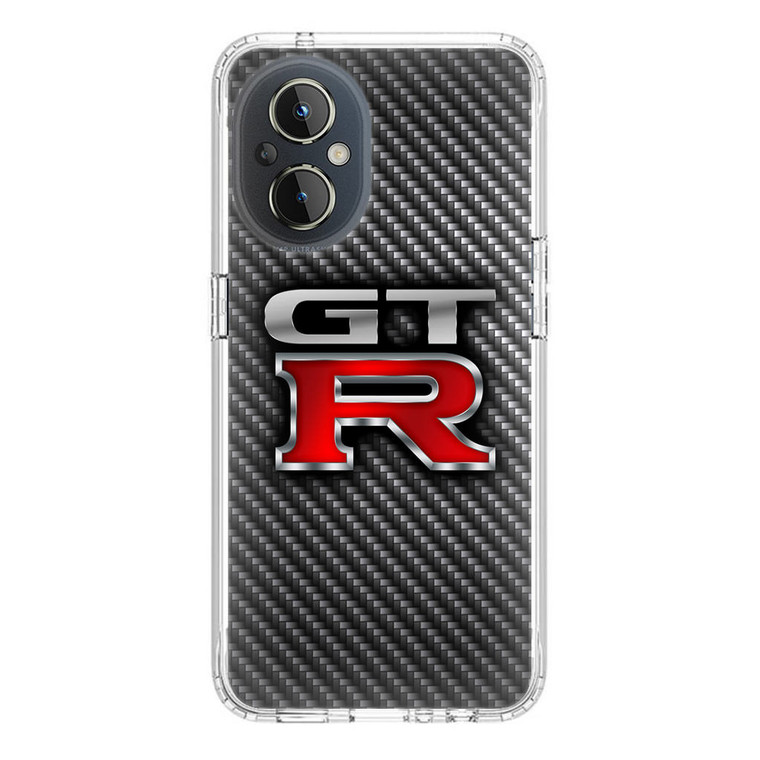 Nissan GTR Carbon Logo OnePlus Nord N20 5G Case