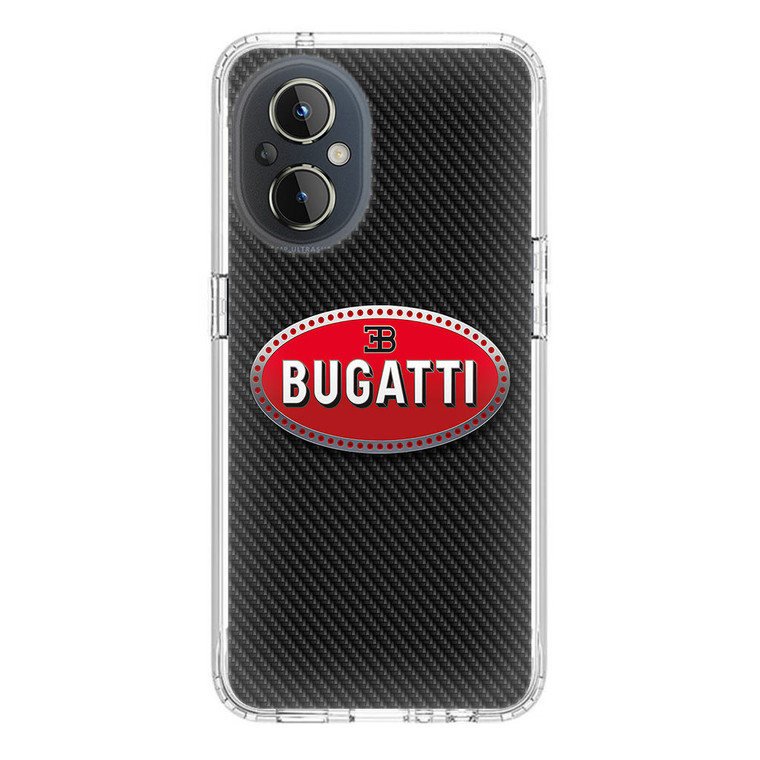 Bugatti Red Logo OnePlus Nord N20 5G Case