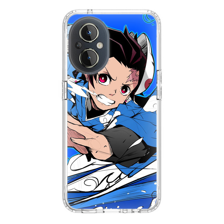 Tanjiro Kamado Water Moves OnePlus Nord N20 5G Case