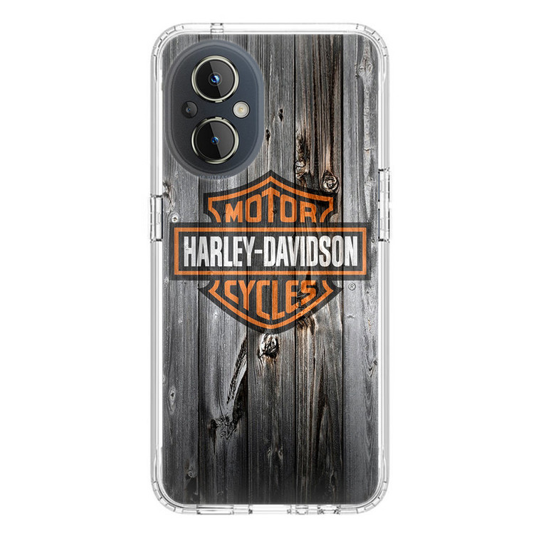 Harley Davidson Wood Art OnePlus Nord N20 5G Case