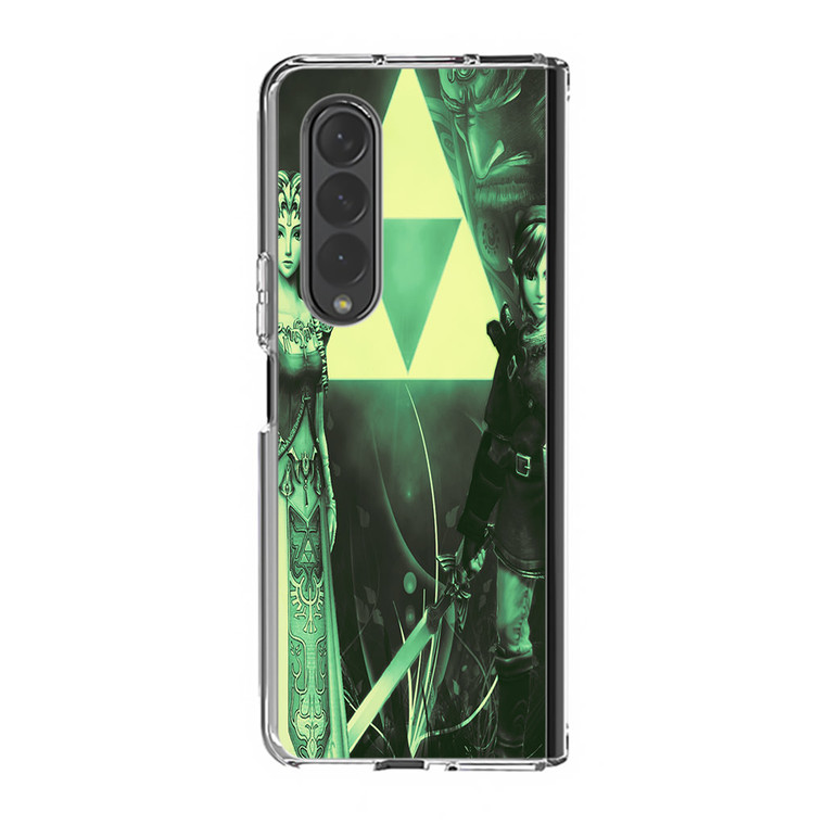 Link Zelda Love Princess Samsung Galaxy Z Fold3 Case