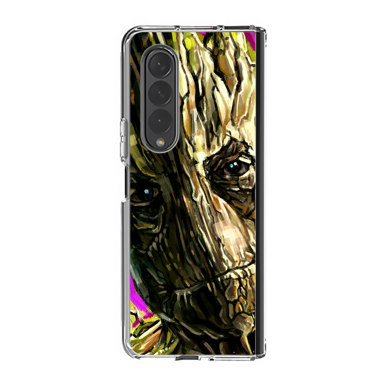 Guardian of The Galaxy Groot Samsung Galaxy Z Fold3 Case