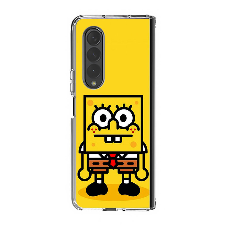Spongebob Minimalism Samsung Galaxy Z Fold3 Case