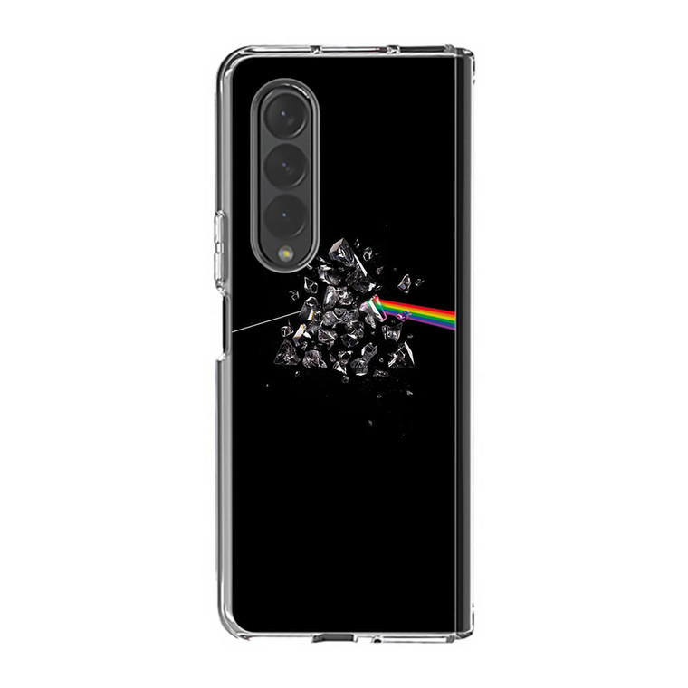 Pink Floyd Glass Broken Samsung Galaxy Z Fold3 Case