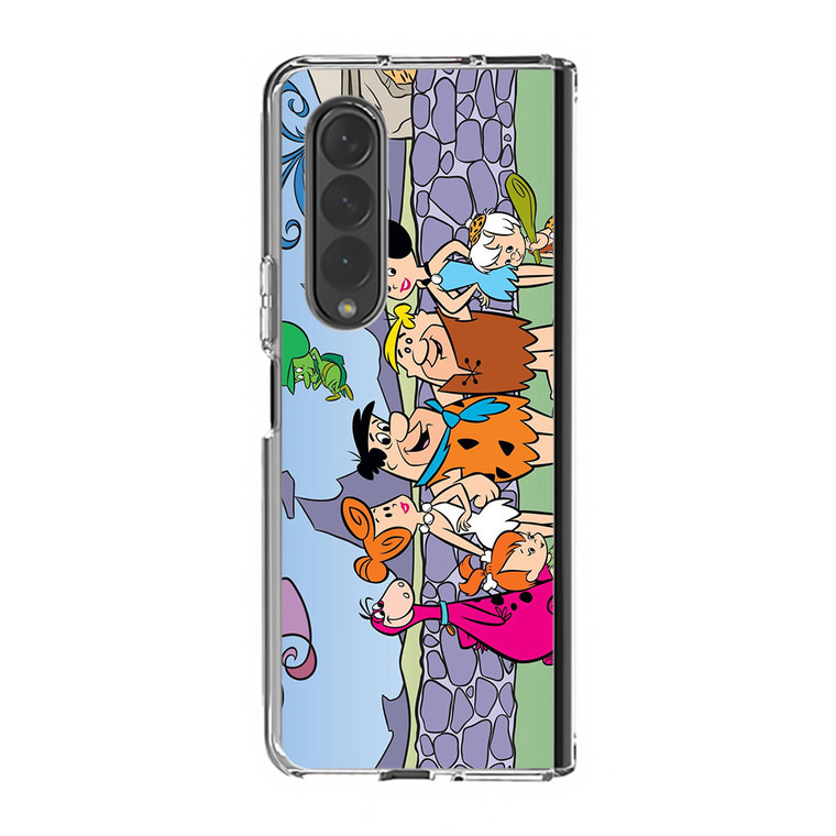 Flintstones Family Samsung Galaxy Z Fold3 Case