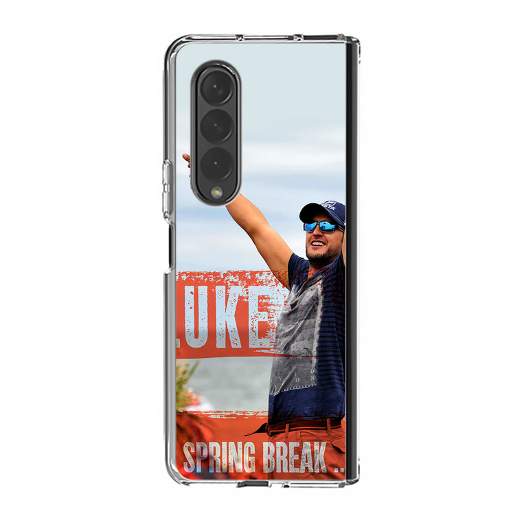 Games Luke Bryan Zippered Samsung Galaxy Z Fold3 Case