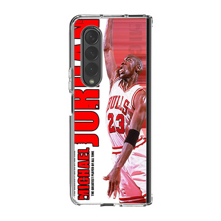 Michael Jordan NBA Samsung Galaxy Z Fold3 Case