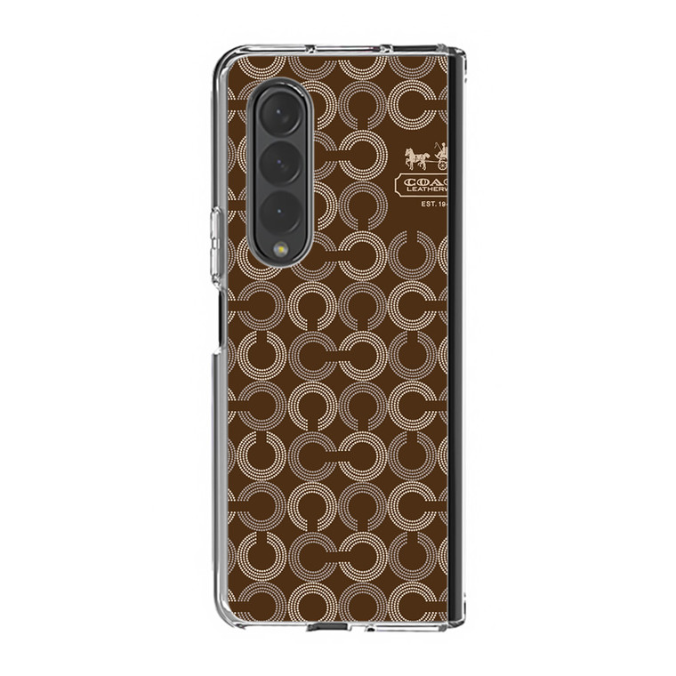 Chelsea Coach Pattern Samsung Galaxy Z Fold3 Case