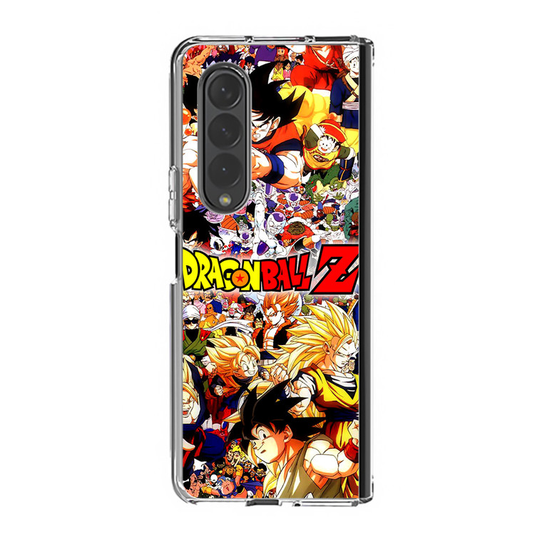 Dragon Ball Z All Characters Samsung Galaxy Z Fold3 Case