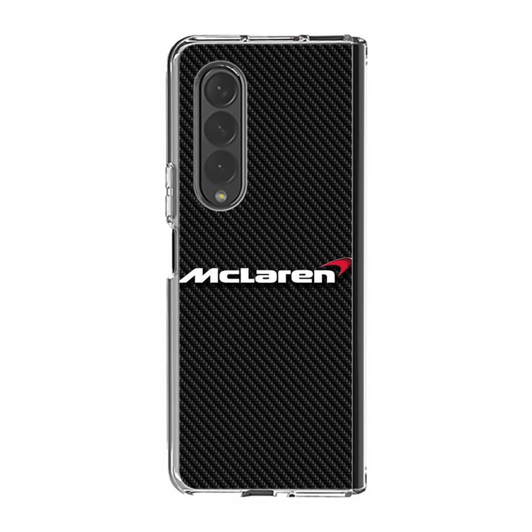 McLaren Logo Carbon Fibre Samsung Galaxy Z Fold3 Case