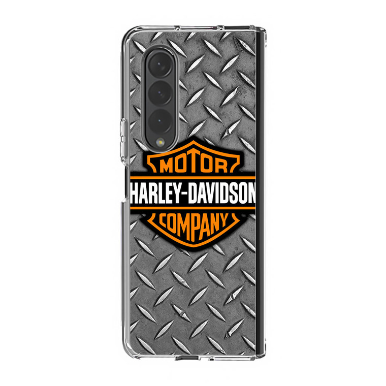 Harley Davidson Logo Samsung Galaxy Z Fold3 Case