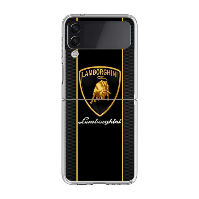 Lamborghini Logo Samsung Galaxy Z Flip3 Case