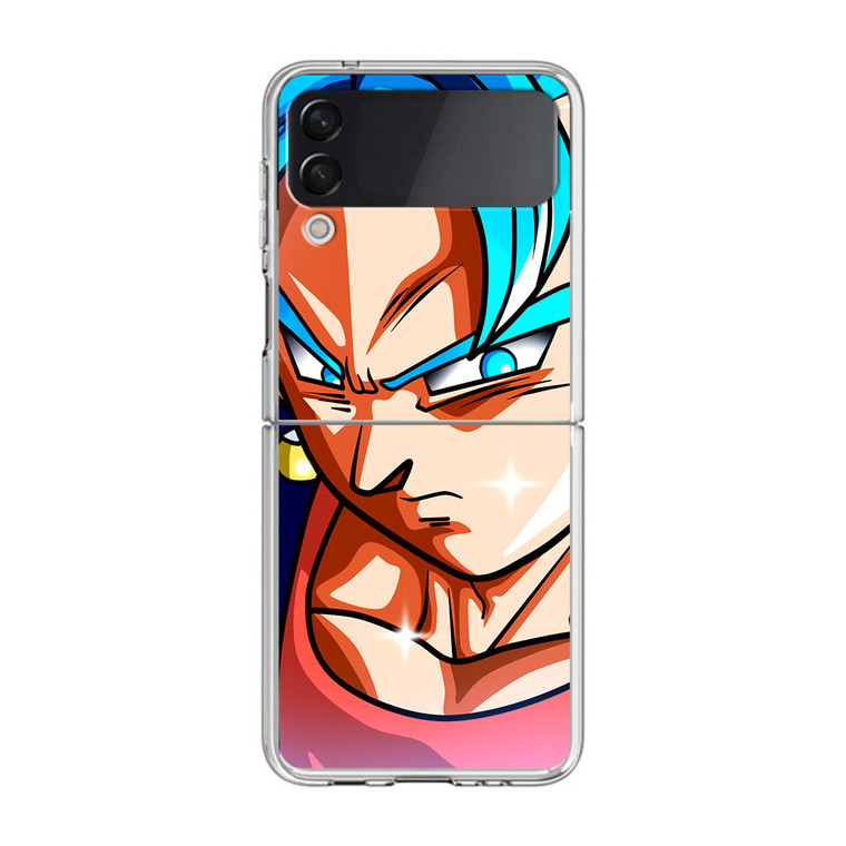 Dragon Ball Super SSGSS Vegito1 Samsung Galaxy Z Flip3 Case