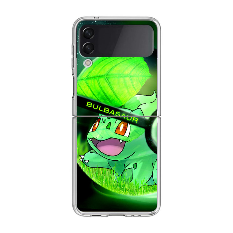 Pokemon Bulbasaur Pokeball Samsung Galaxy Z Flip3 Case