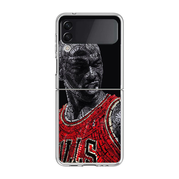 Michael Jordan The Legend Samsung Galaxy Z Flip3 Case