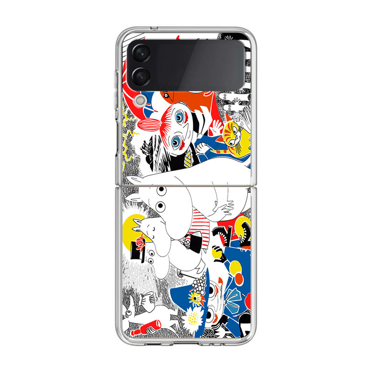 Moomins Comic Samsung Galaxy Z Flip3 Case