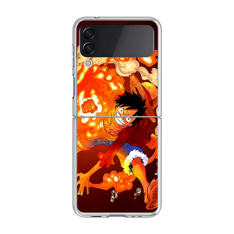 Anime One Piece Luffy Samsung Galaxy Z Flip3 Case