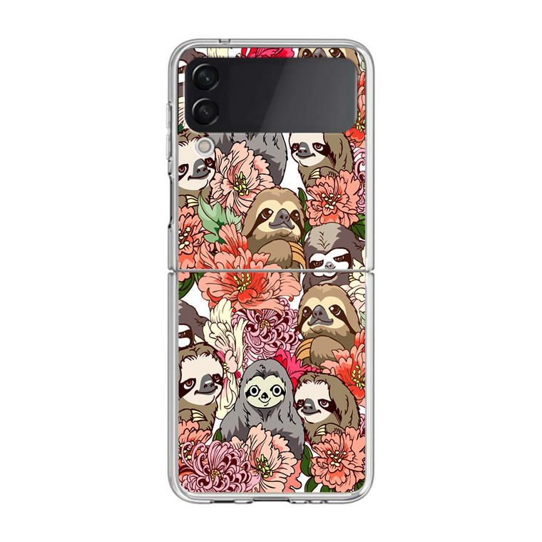 Because Sloths 2 Samsung Galaxy Z Flip3 Case