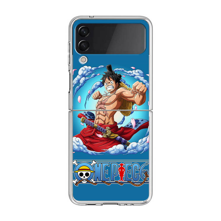 Luffy Arc Wano One Piece Samsung Galaxy Z Flip3 Case