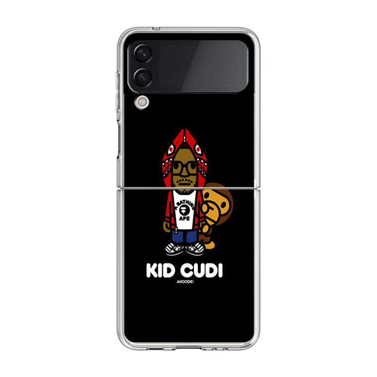 Kid Cudi Bape Shark Samsung Galaxy Z Flip3 Case