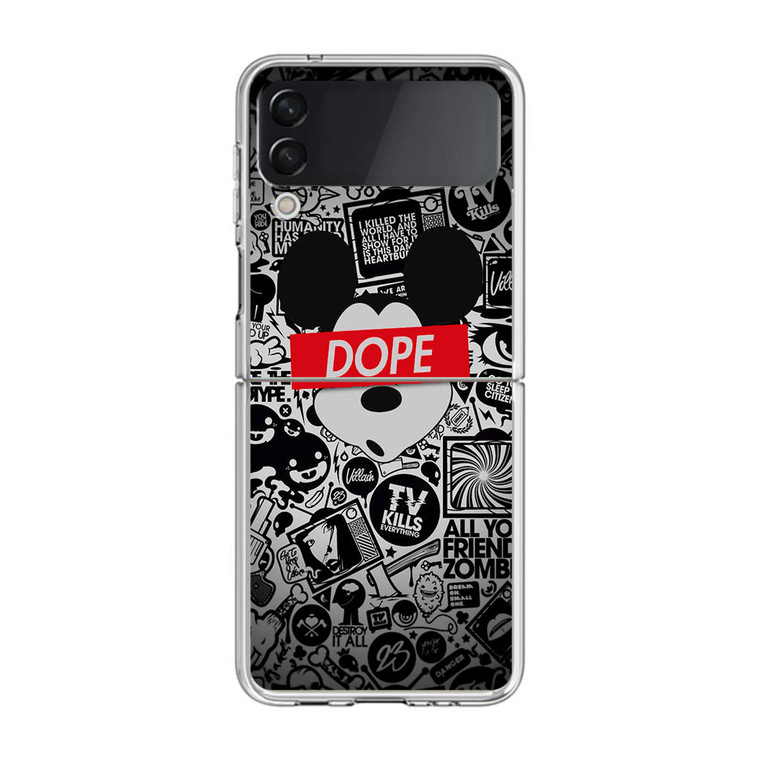 Mickey Dope Samsung Galaxy Z Flip3 Case