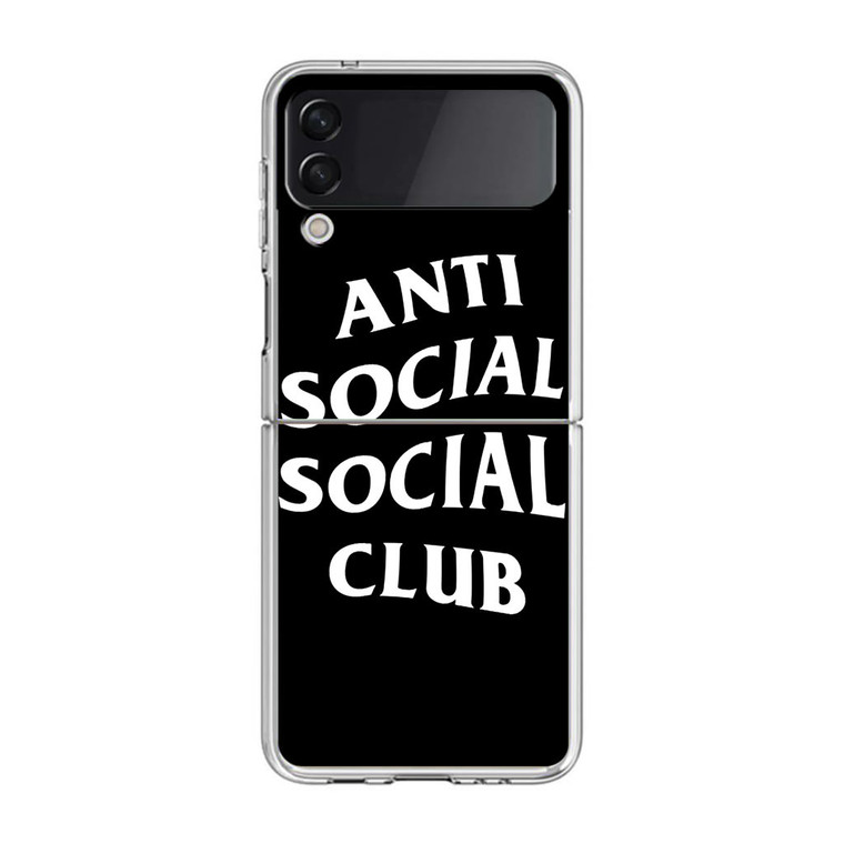 Anti Social Social Club Black Samsung Galaxy Z Flip3 Case