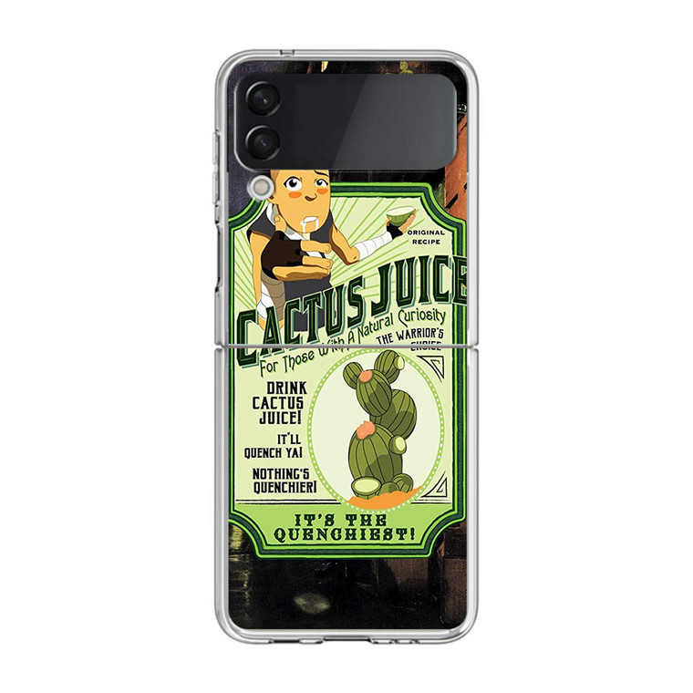 Drink Cactus Juice Samsung Galaxy Z Flip3 Case