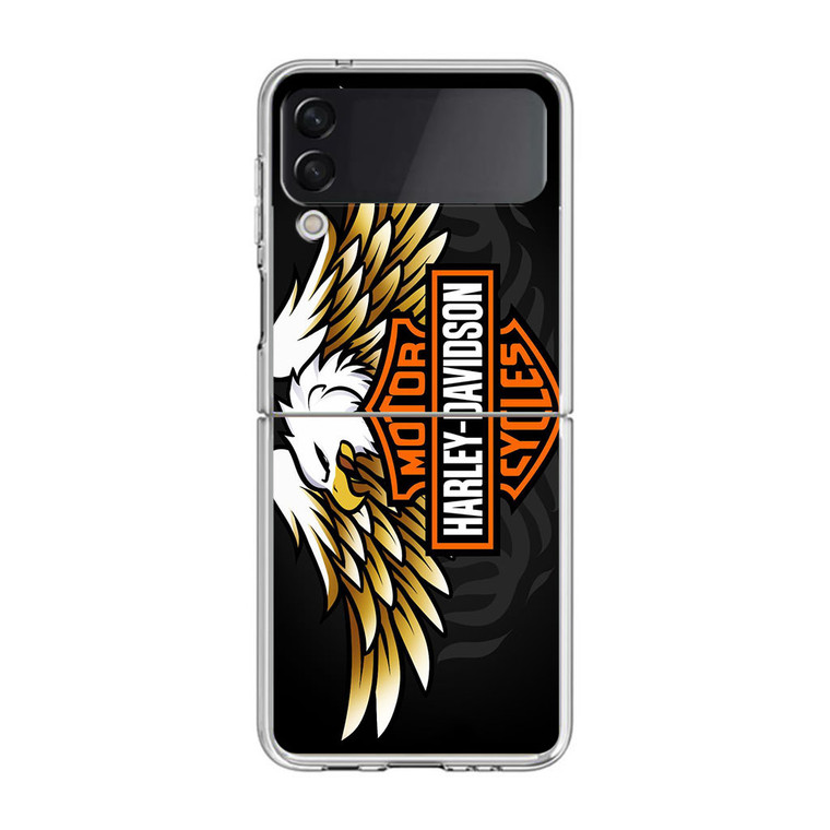 Harley Davidson Eagle Logo Samsung Galaxy Z Flip3 Case
