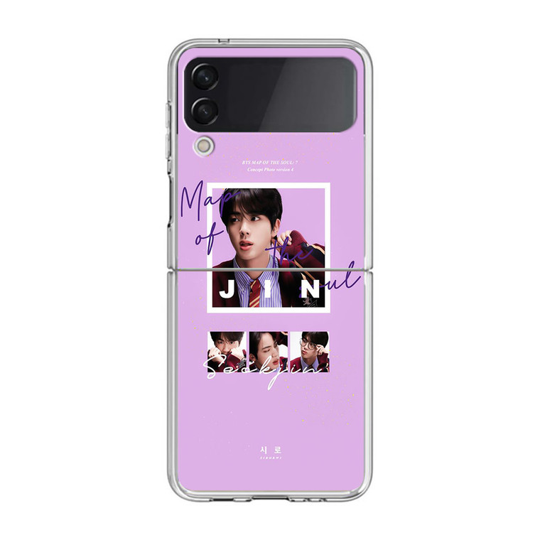 Seokjin Map OF The Soul BTS Samsung Galaxy Z Flip3 Case