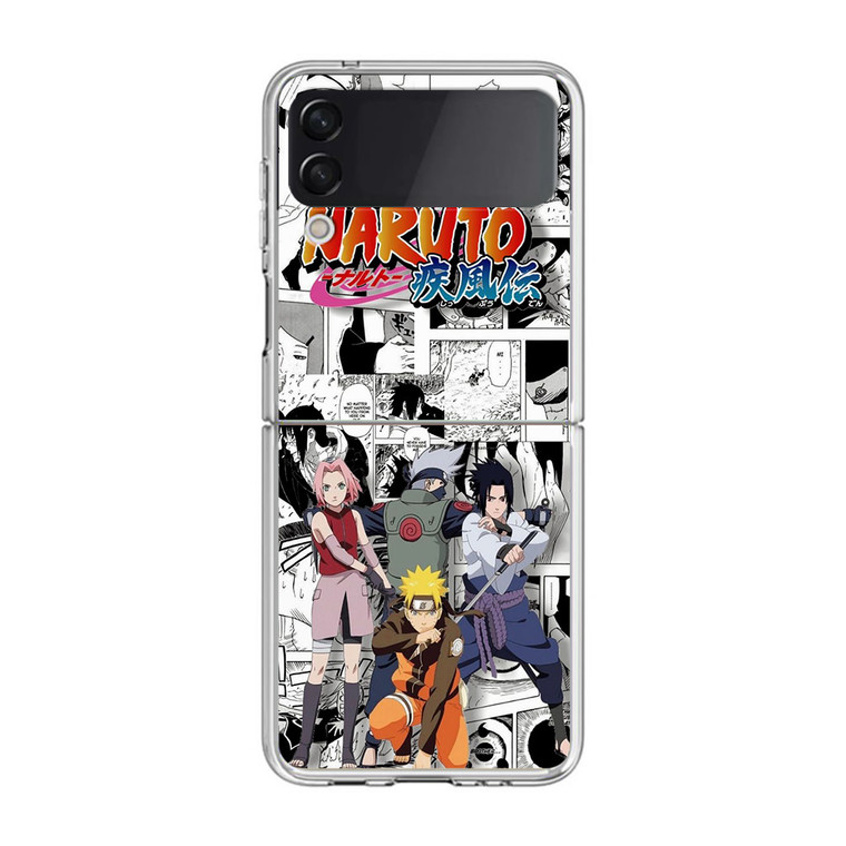 Naruto Comic Series Samsung Galaxy Z Flip3 Case