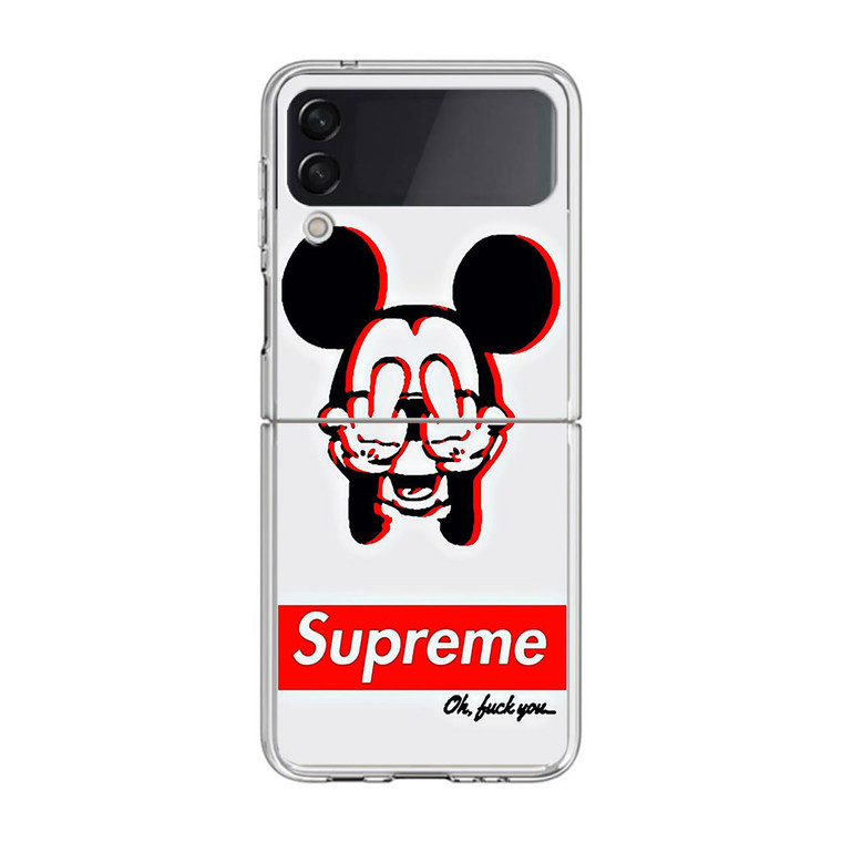 Mickey Mouse Dope Supreme Samsung Galaxy Z Flip3 Case