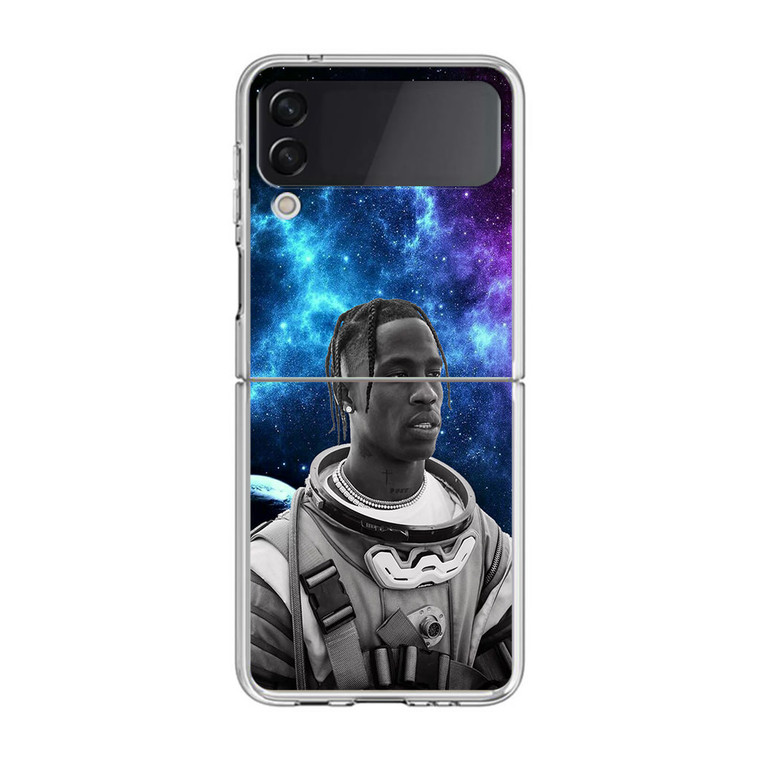 Travis Scott in Outer Space Samsung Galaxy Z Flip3 Case