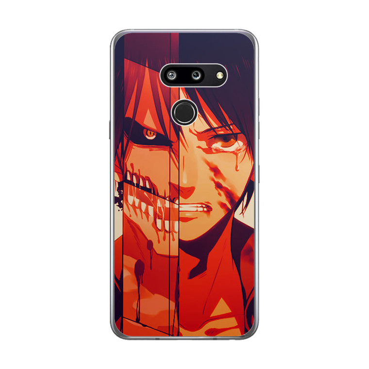 Attack on Titan Eren Yeager Half Faced LG G8 ThinQ Case