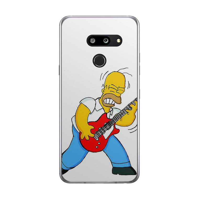 Homer Simpson Guitar LG G8 ThinQ Case