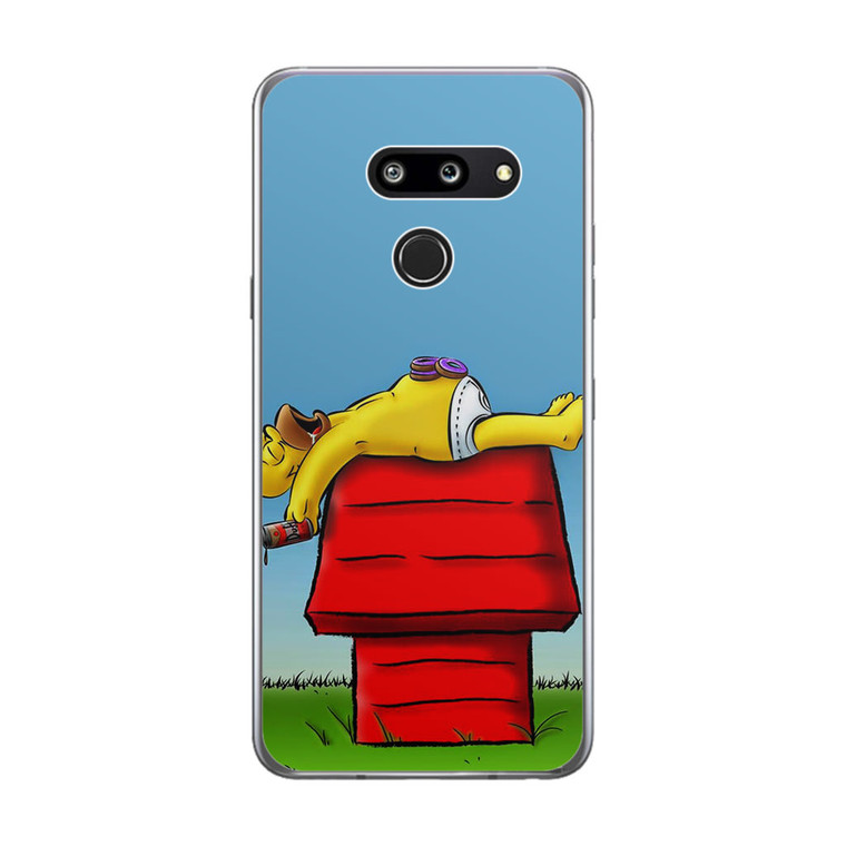 Homer X Snoopy LG G8 ThinQ Case