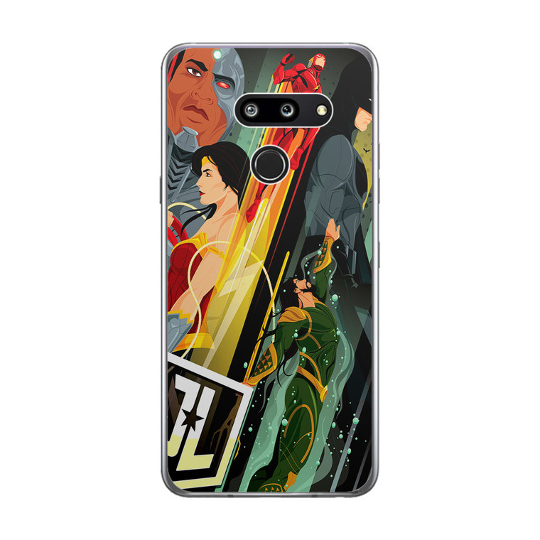 Justice League Poster LG G8 ThinQ Case