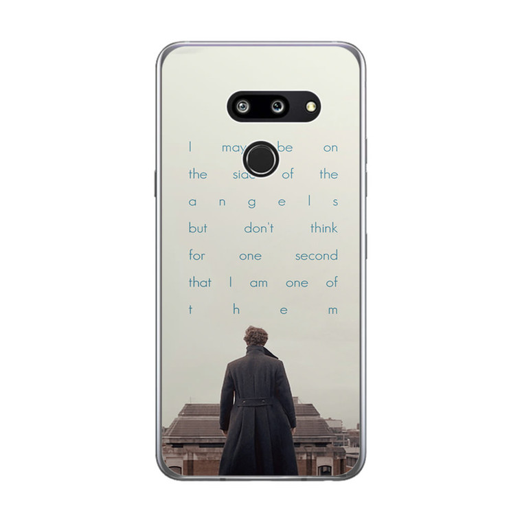 BBC Sherlock Quote Benedict Cumberbatch LG G8 ThinQ Case