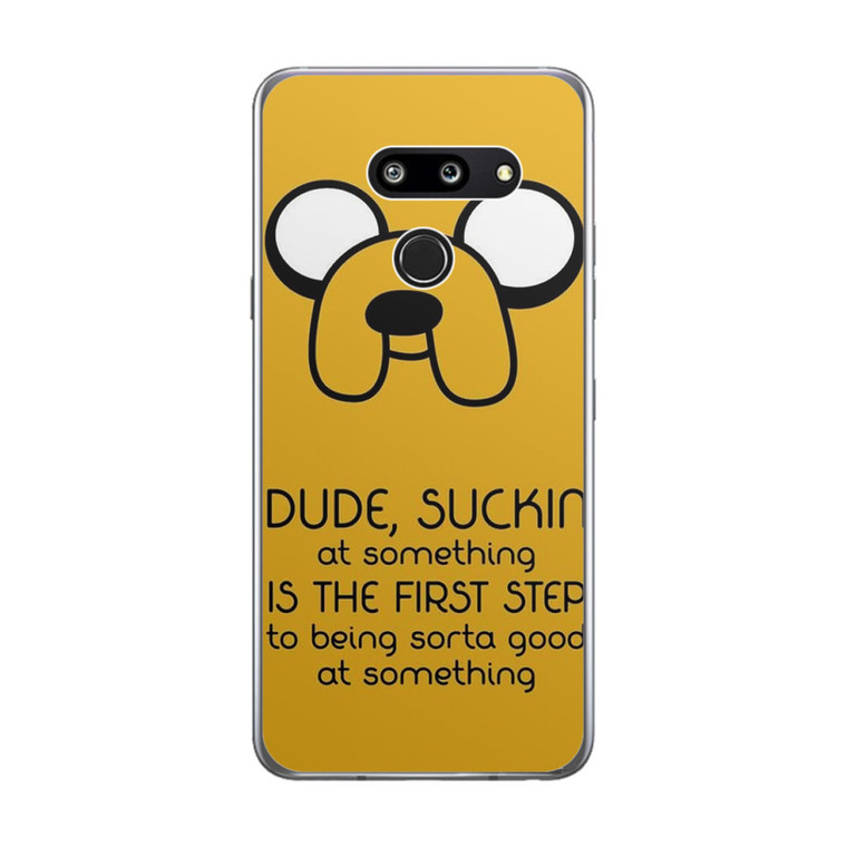 Tv Show Adventure Time Jake The Dog LG G8 ThinQ Case