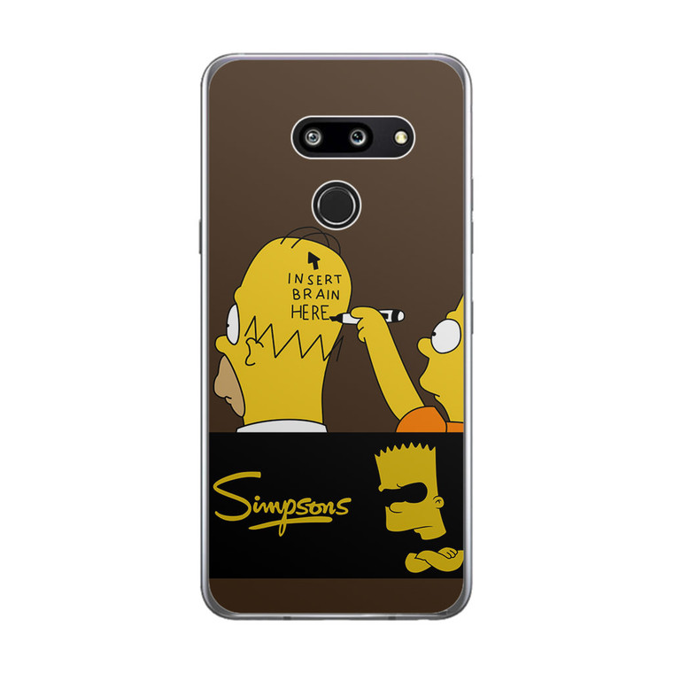 Simpsons Naughty Bart LG G8 ThinQ Case