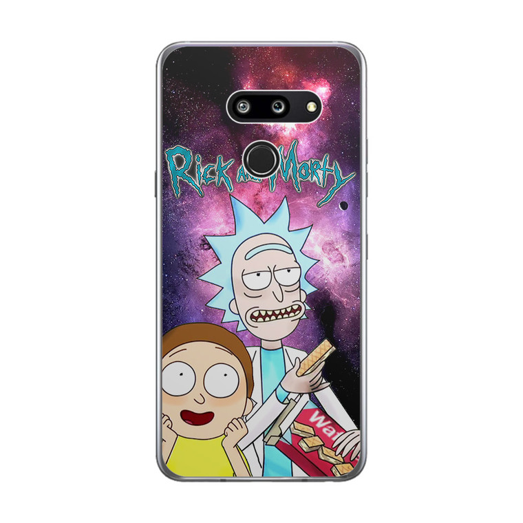 Rick and Morty Nebula Space LG G8 ThinQ Case