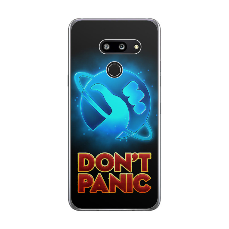 Hitchhiker's Guide To The Galaxy Dont Panic LG G8 ThinQ Case