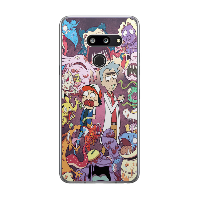 Rick And Morty Pokemon1 LG G8 ThinQ Case