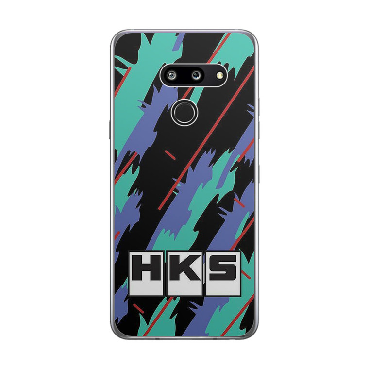 HKS Retro Pattern LG G8 ThinQ Case