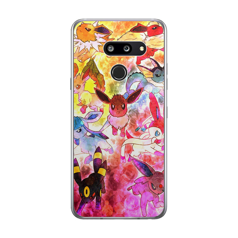 Pokemon Eevee Collage LG G8 ThinQ Case