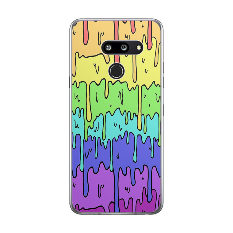 Pastel Kawaii Melting Rainbow LG G8 ThinQ Case