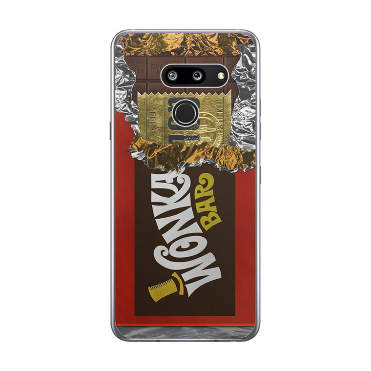 Wonka Chocolate Bar With Golden Ticket LG G8 ThinQ Case